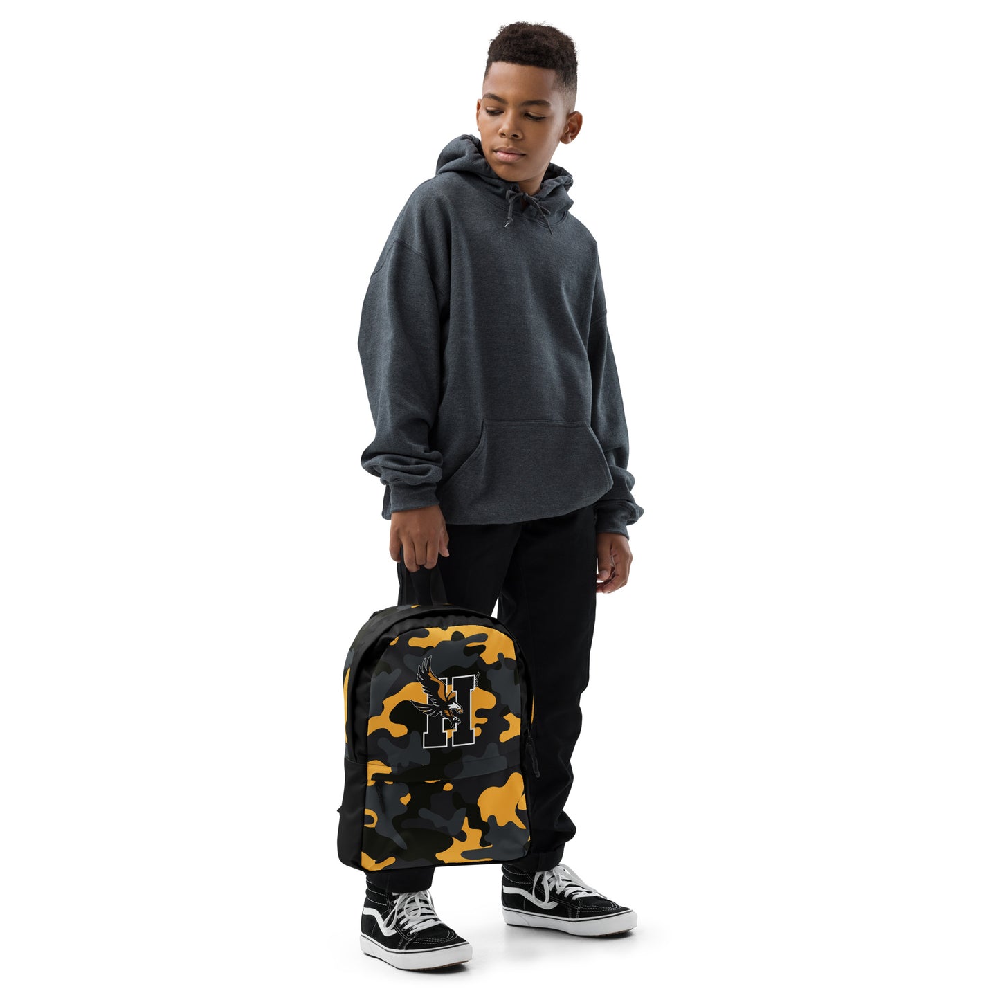 Mochila con estampado de águilas de Hobbs con estampado de camuflaje