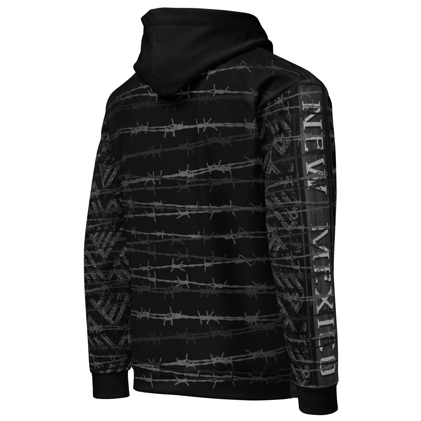 Barbwire Camo Hoodie - New Mexico Pride
