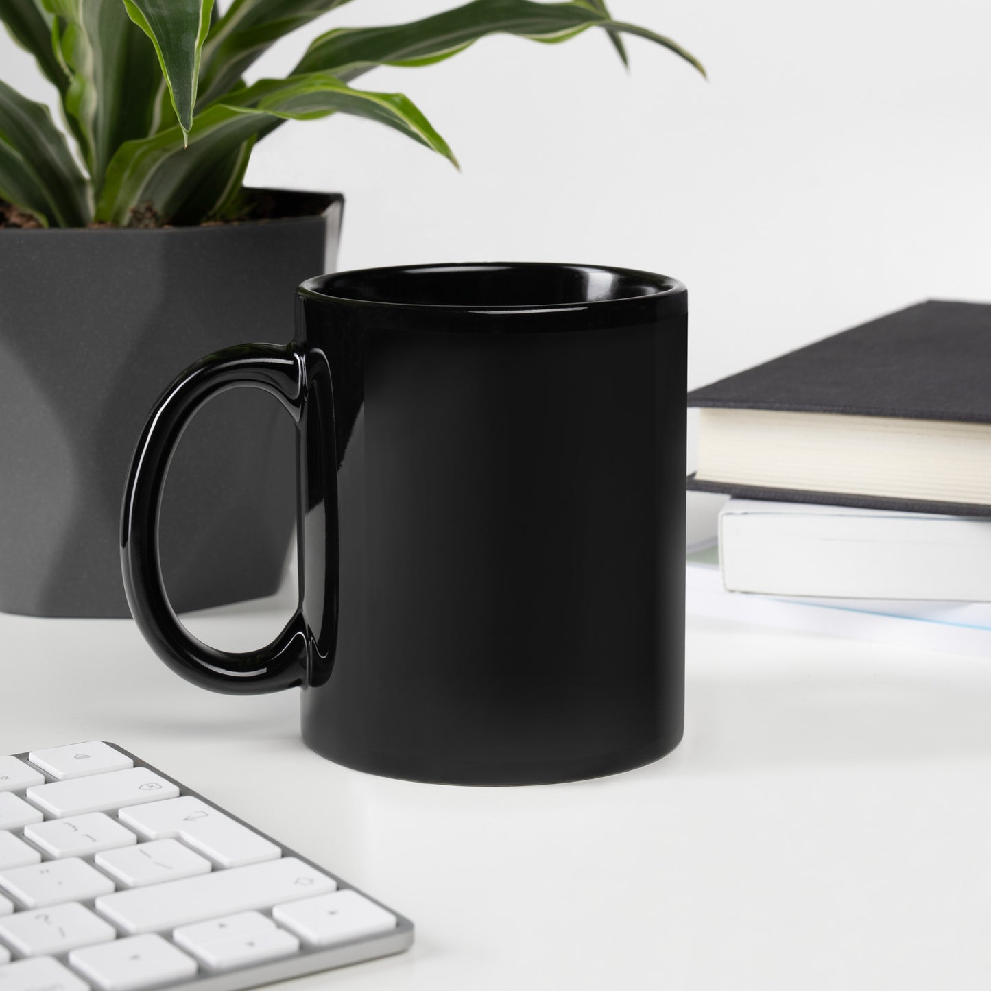Taza negra brillante LEFT Hand