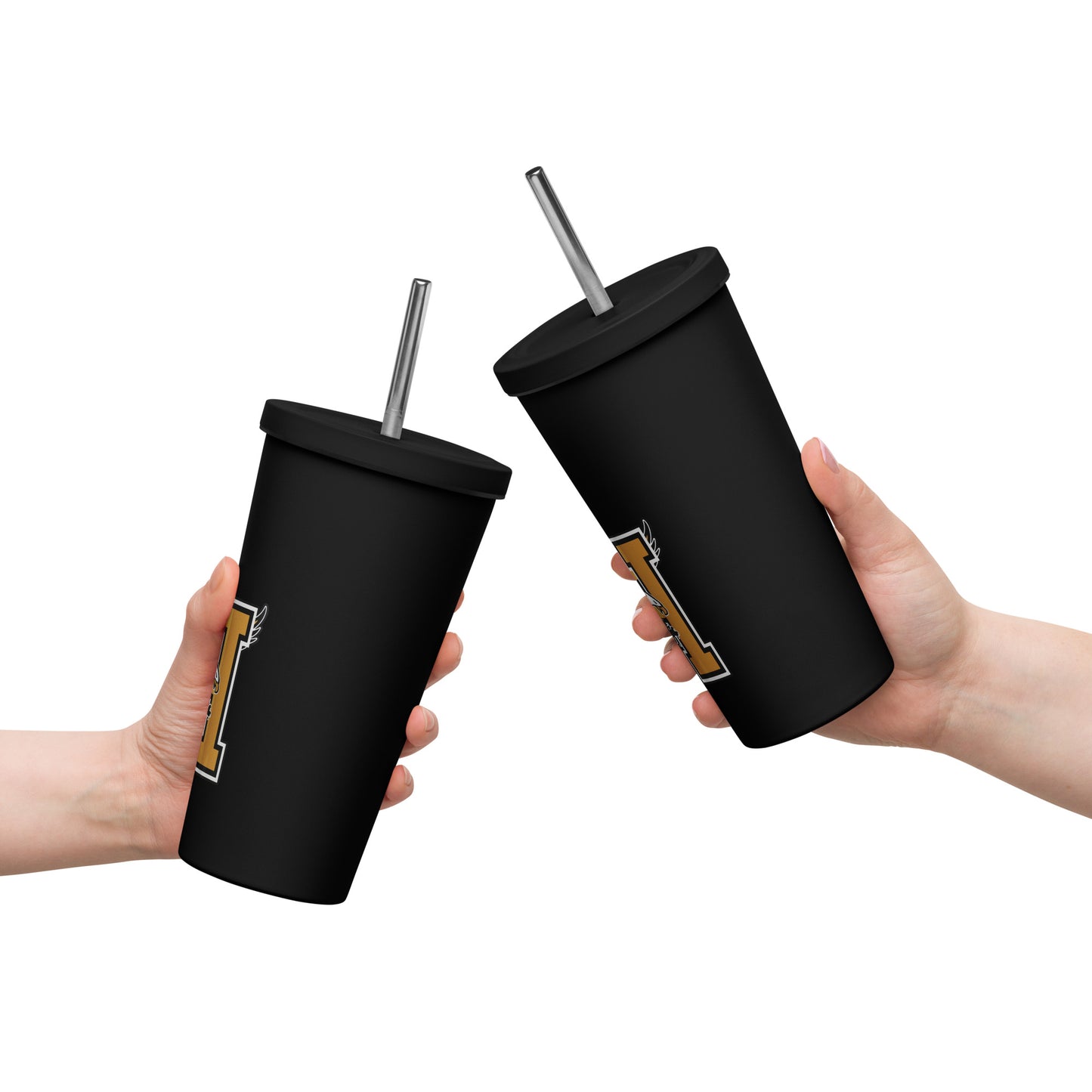 Vaso térmico con pajita