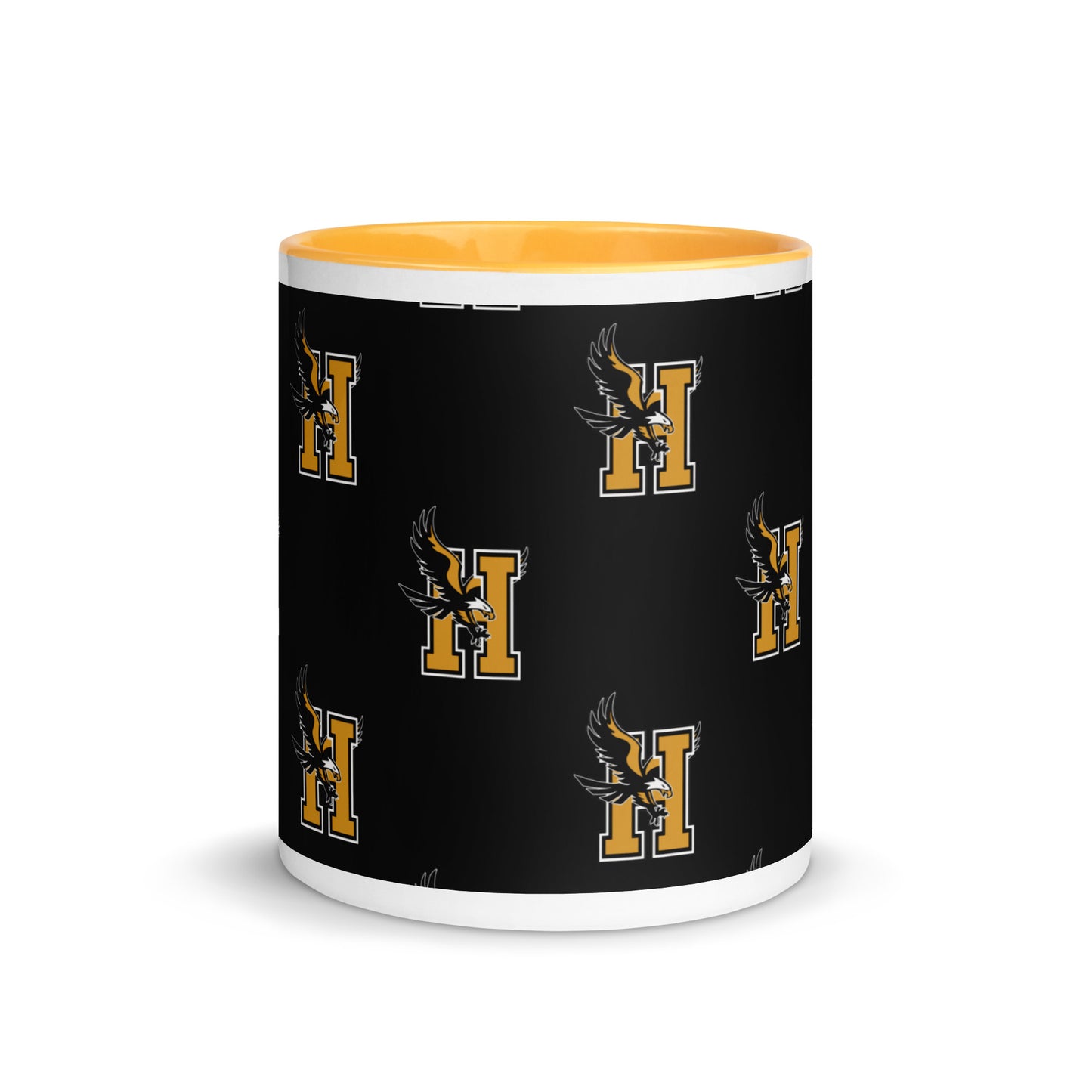 Taza con color en el interior