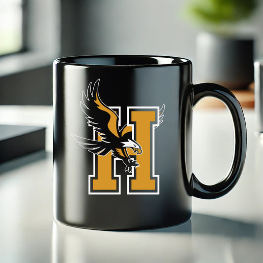 Taza negra brillante LEFT Hand