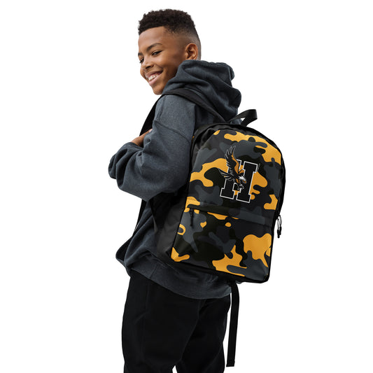 Mochila con estampado de águilas de Hobbs con estampado de camuflaje