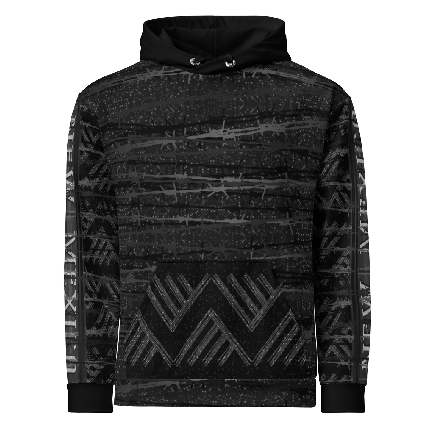 Barbwire Camo Hoodie - New Mexico Pride
