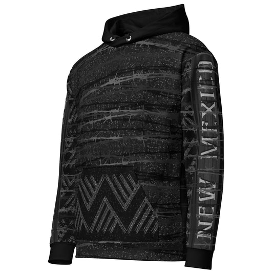 Barbwire Camo Hoodie - New Mexico Pride