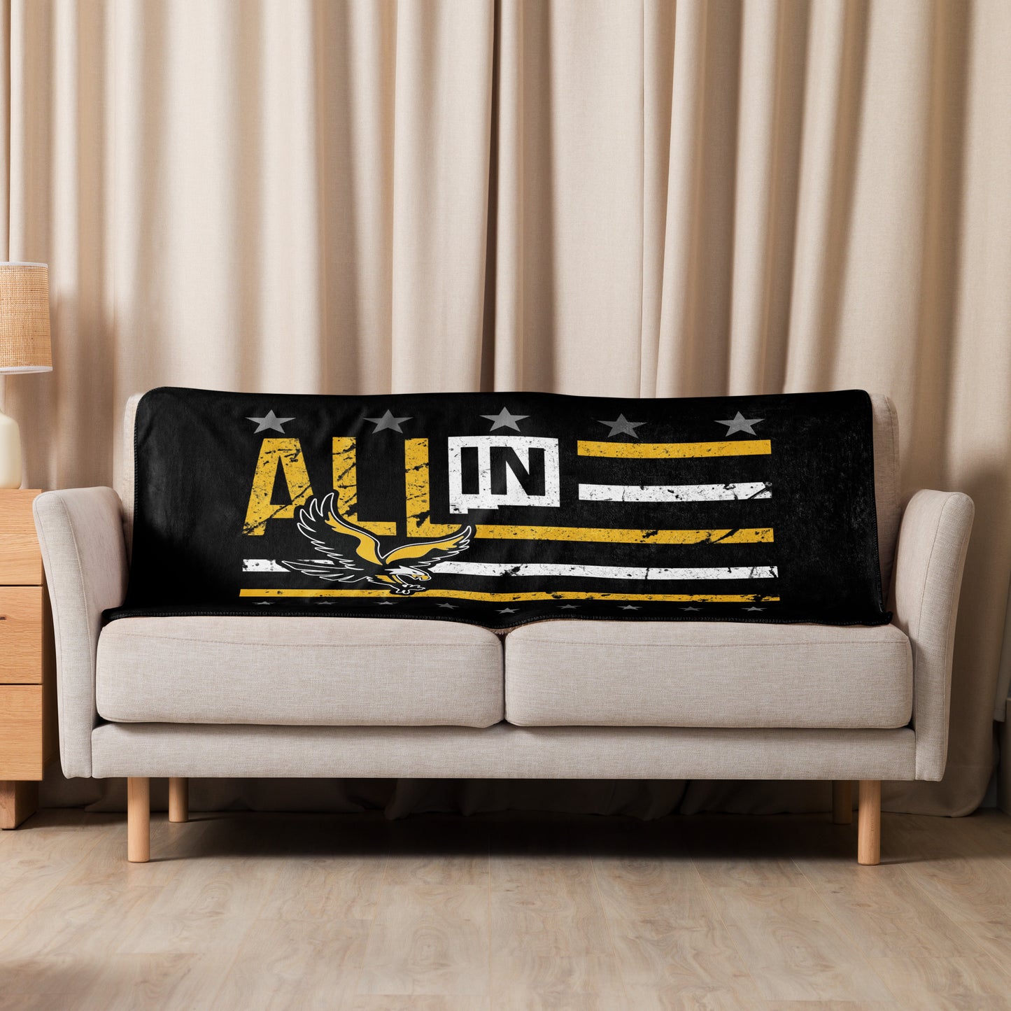 All In for Comfort: Eagles Blanket!