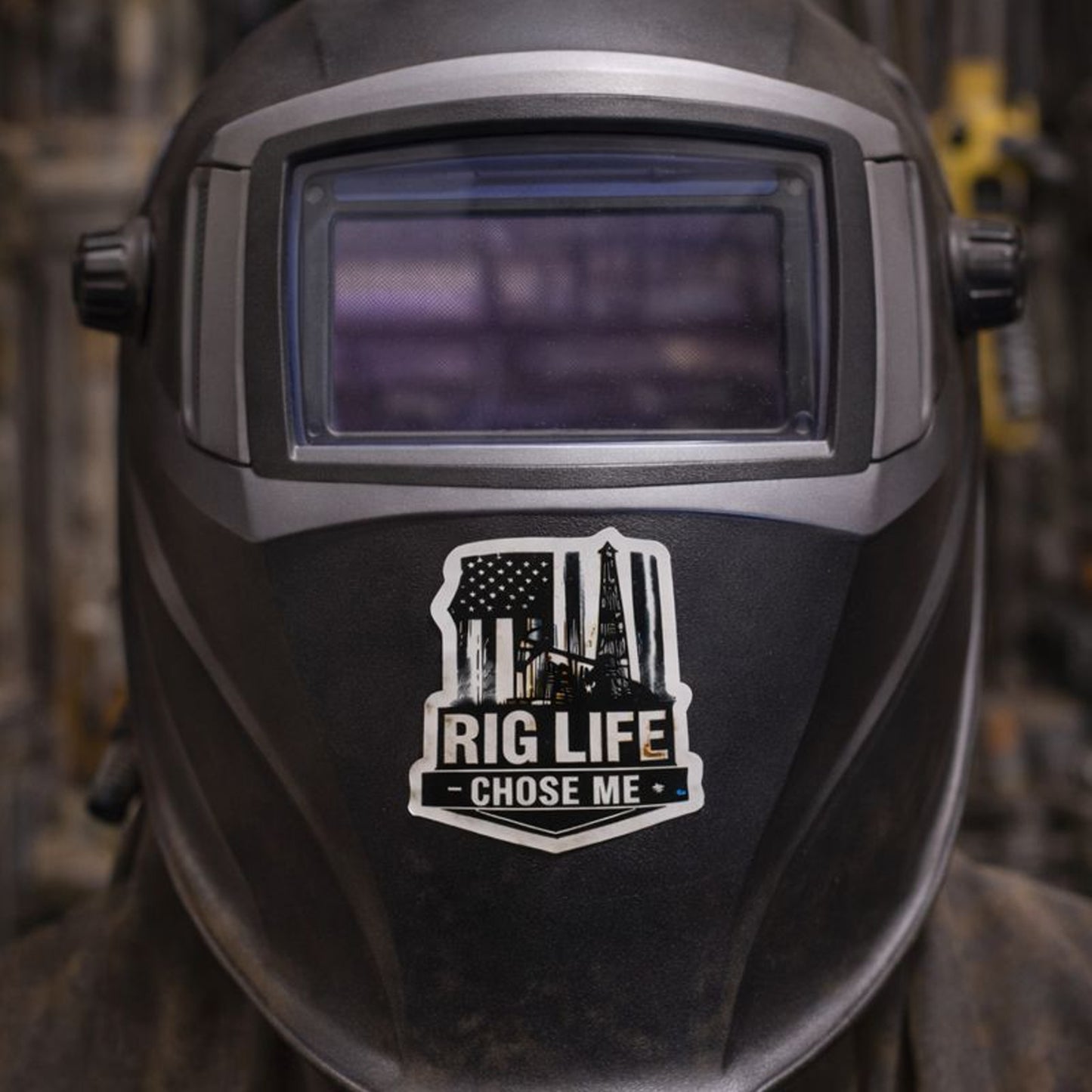 Rig Life Chose Me Sticker | Oilfield & Roughneck Vinyl Decal