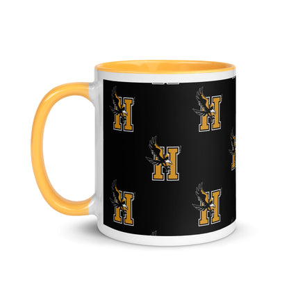 Taza con color en el interior