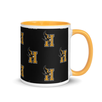 Taza con color en el interior